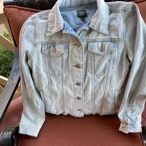 Light colored Jean Jacket-size Small